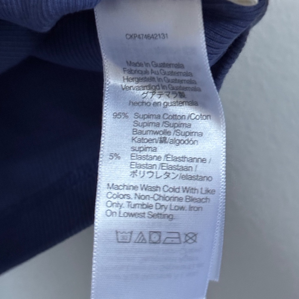 Madewell Supima Rib Crop Tee Size XS - Picture 5 of 5